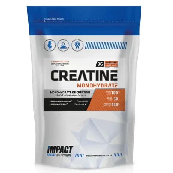 Monohydrate Creatine Impact Sport Nutrition 50 Scoop Monohydrate Creatine Impact Sport Nutrition 50 Scoop